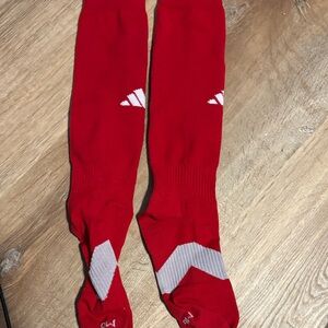 adidas Red soccer socks